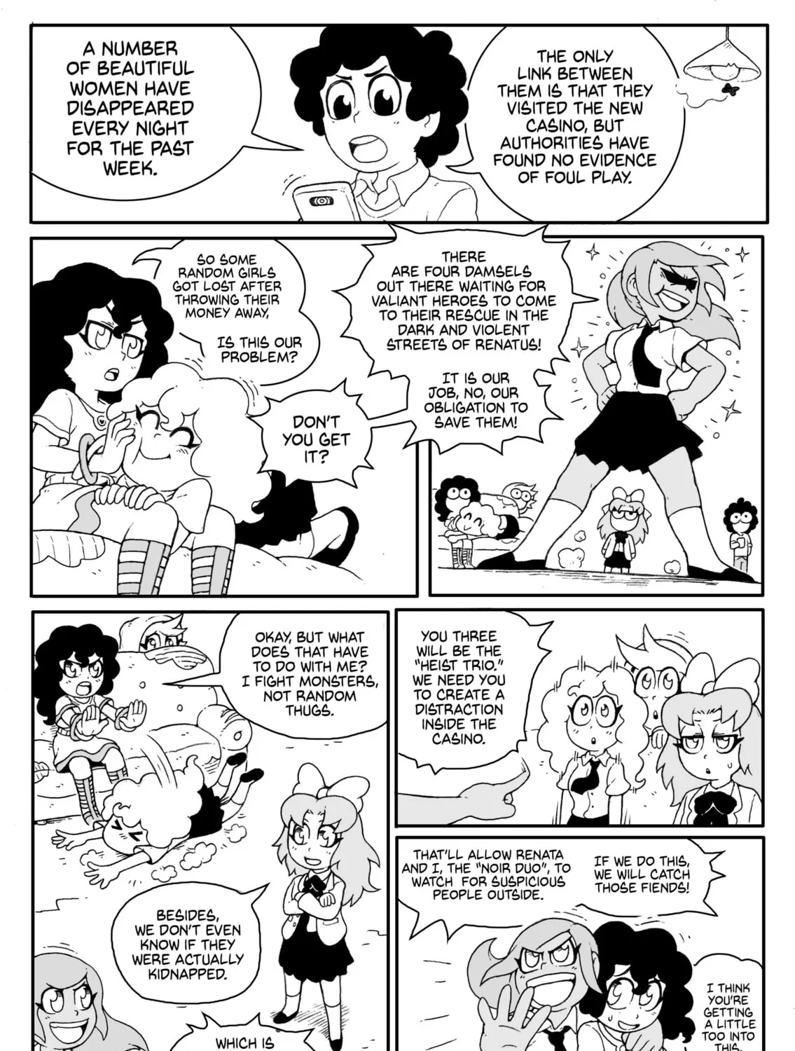 Renata Tate: Goddess for Hire Chapter 4 page 3 - 