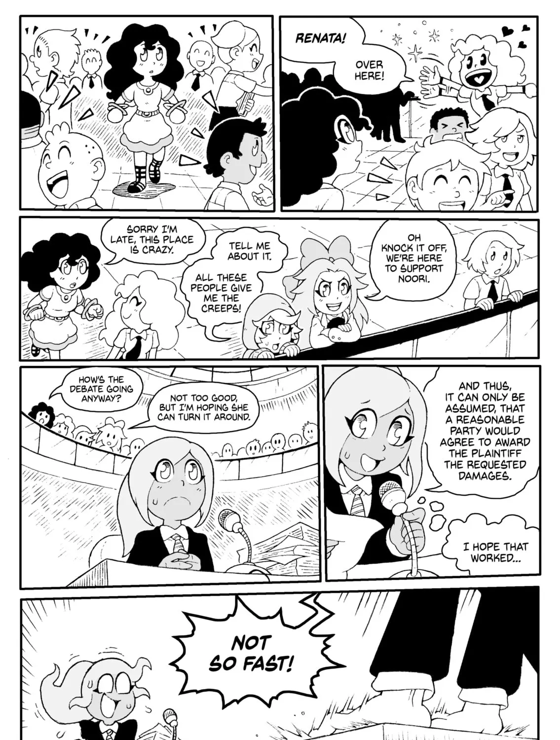 Renata Tate: Goddess for Hire Chapter 8 page 1 - 