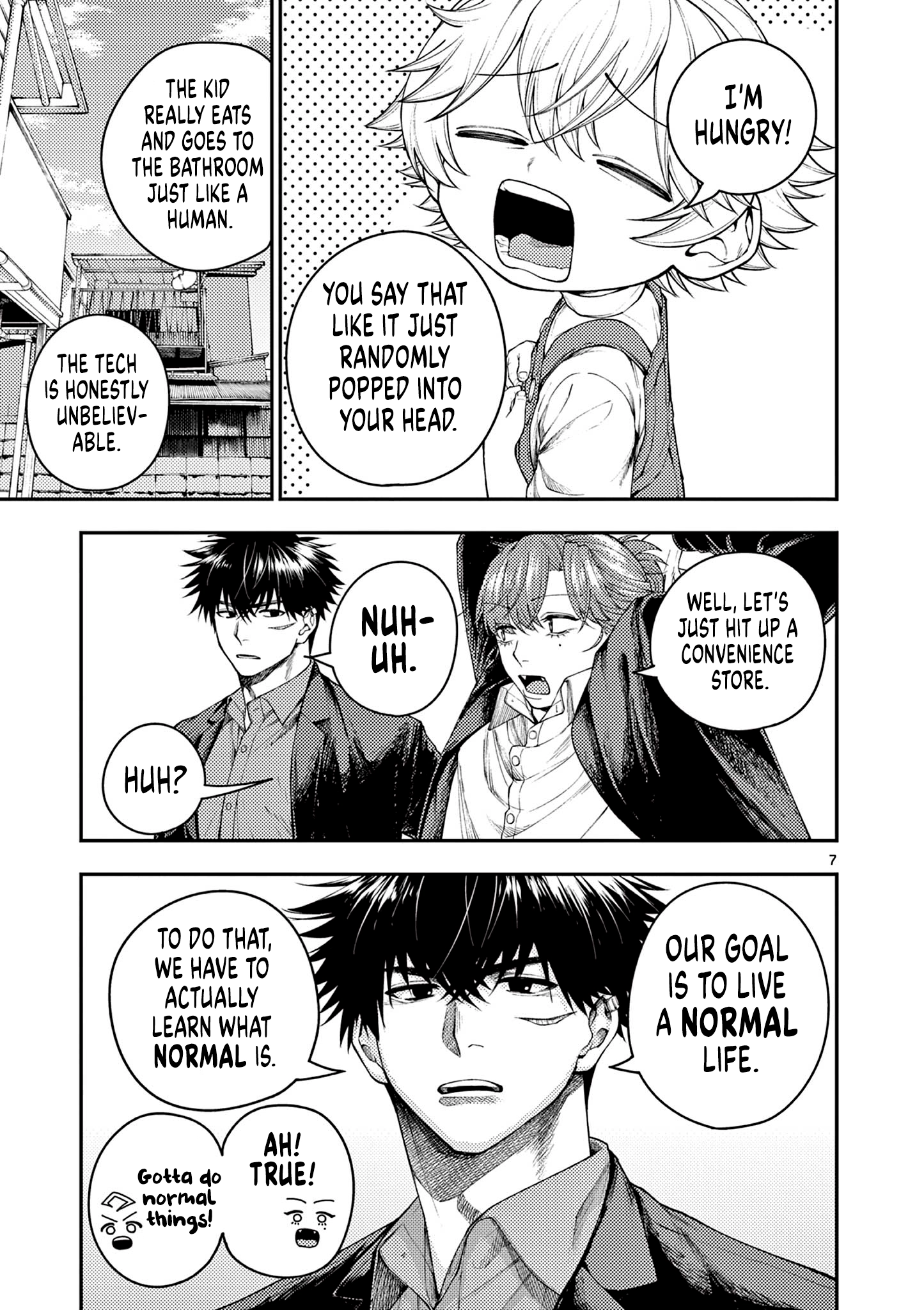 Renchi to Kudamono Chapter 2 page 7 - 