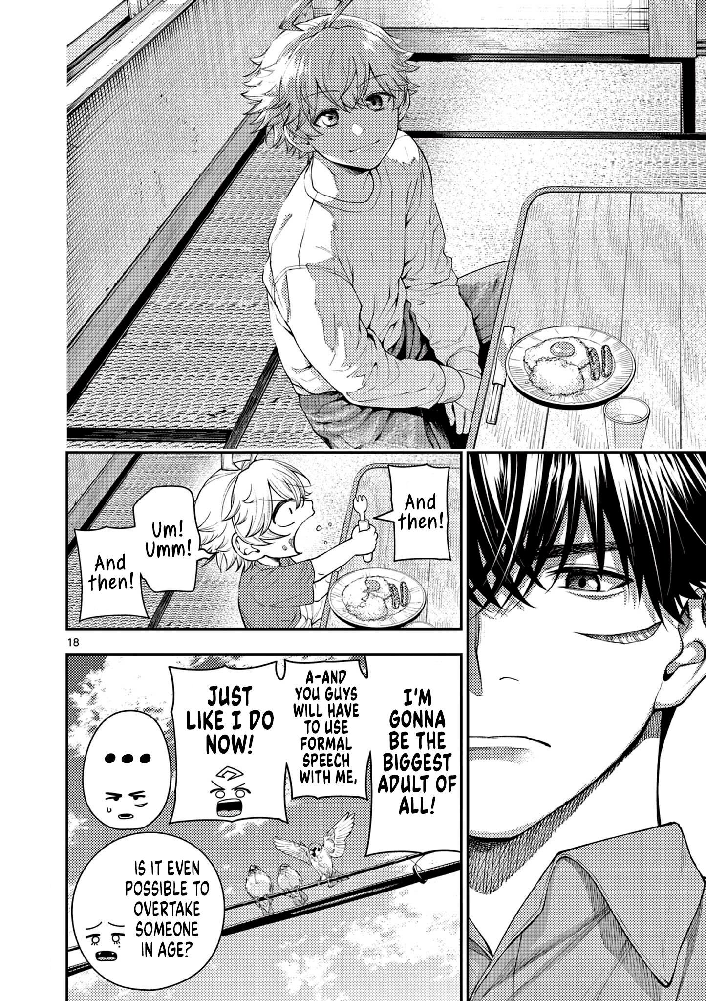 Renchi to Kudamono Chapter 3 page 18 - 