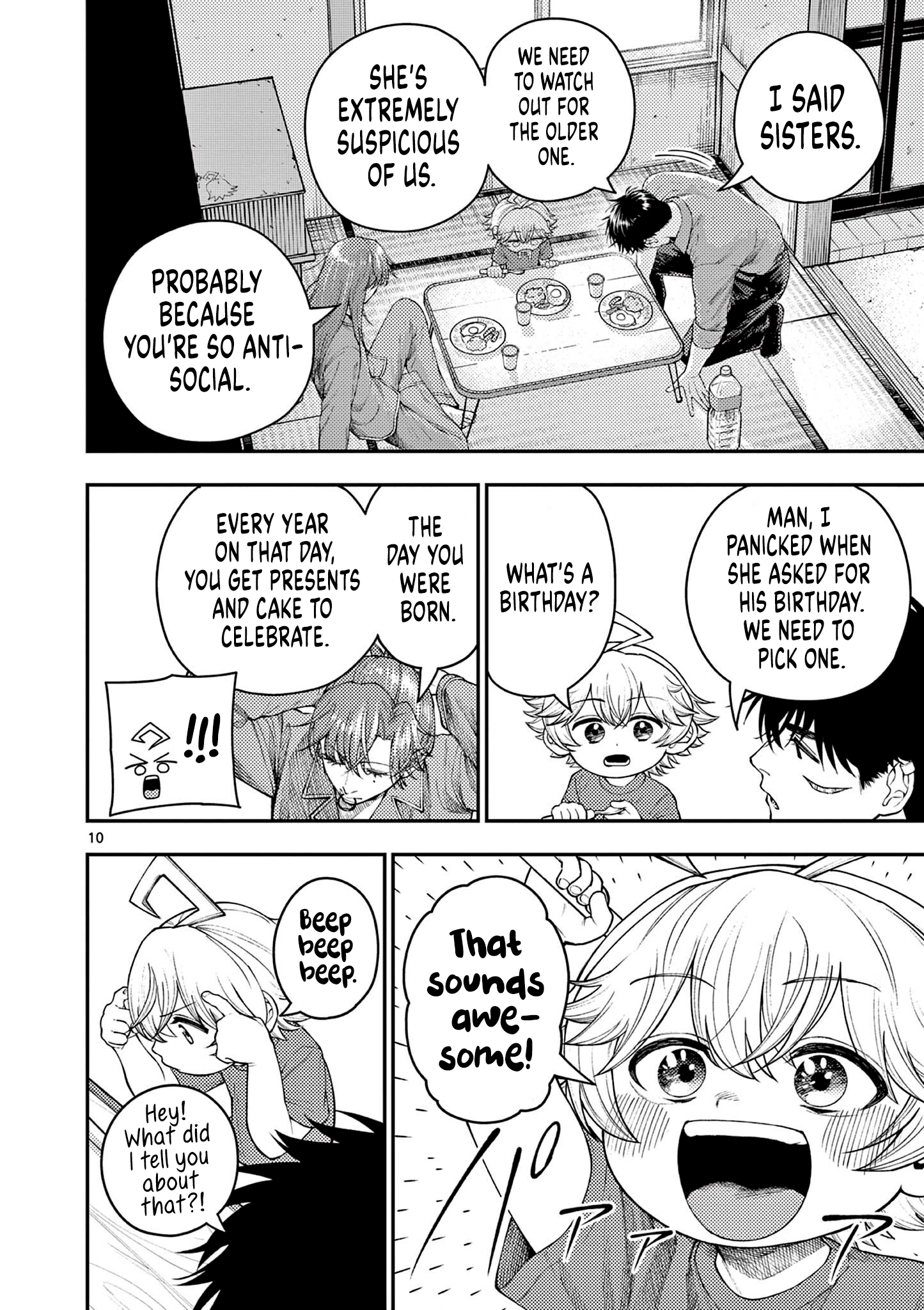 Renchi to Kudamono Chapter 3 page 10 - 
