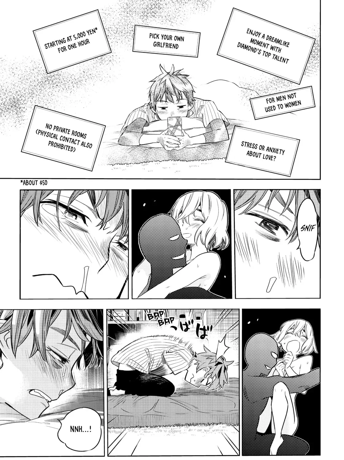 Rent-A-Girlfriend Chapter 1.1 page 11 - 