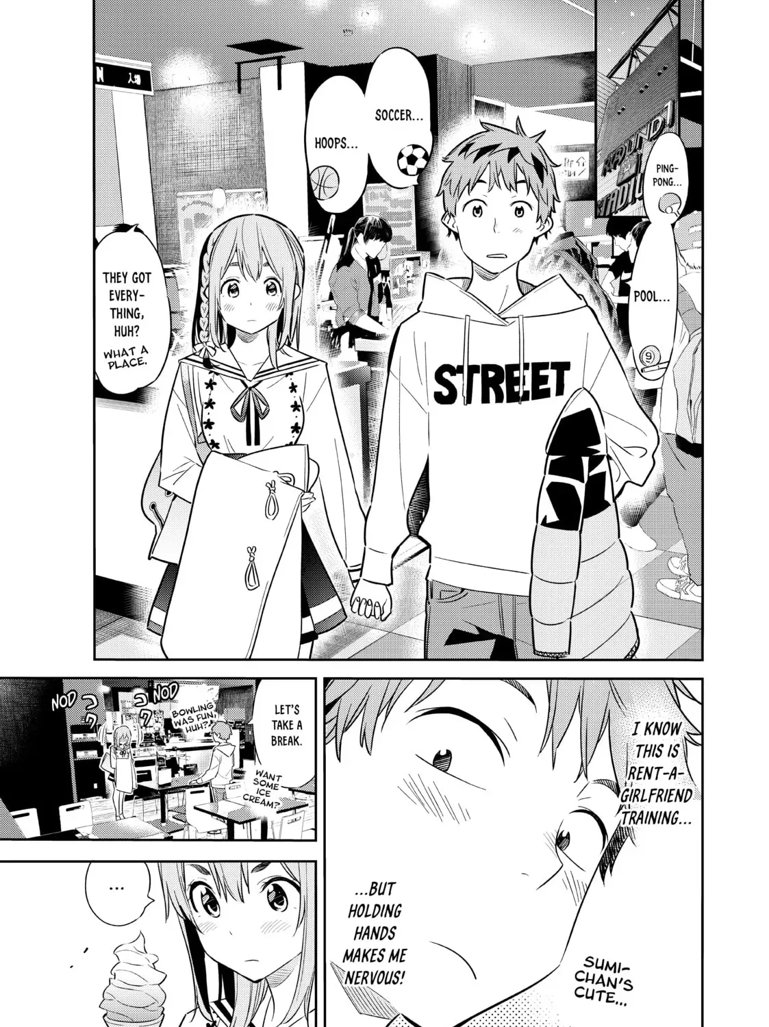 Rent-A-Girlfriend Chapter 3.8 page 1 - 