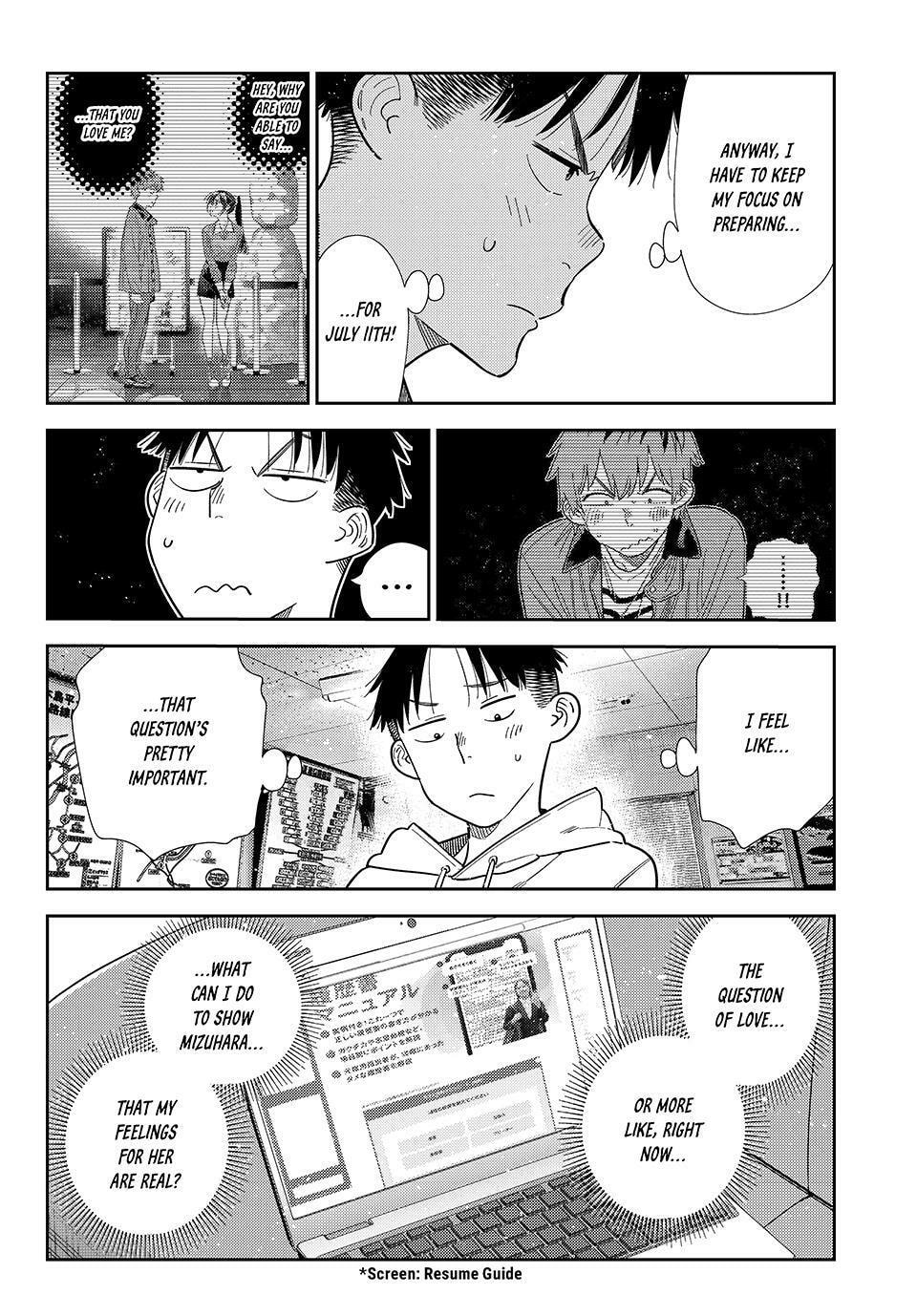 Rent-A-Girlfriend Chapter 412 page 13 - 