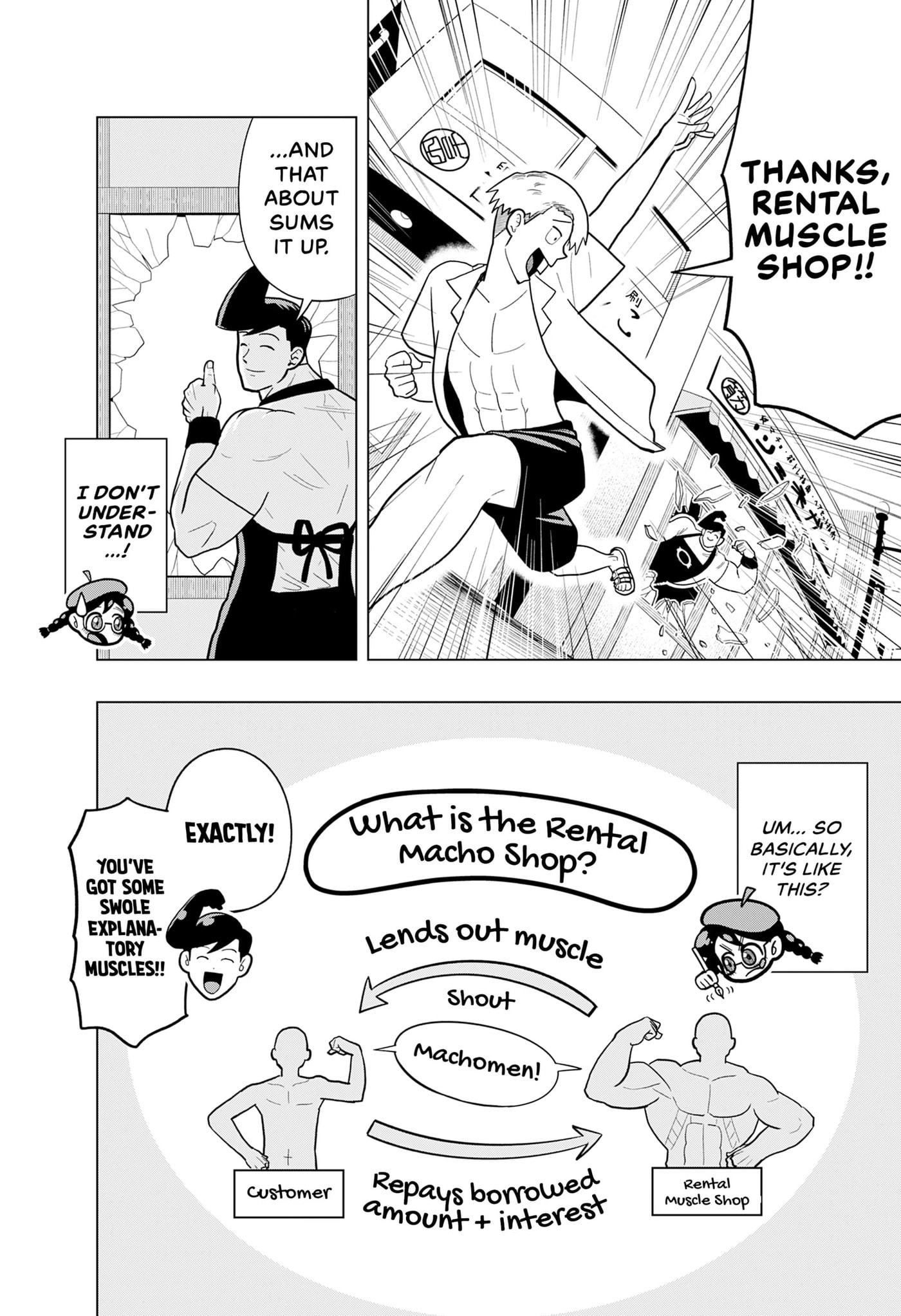 Rent-A-Muscle Chapter 0 page 8 - 