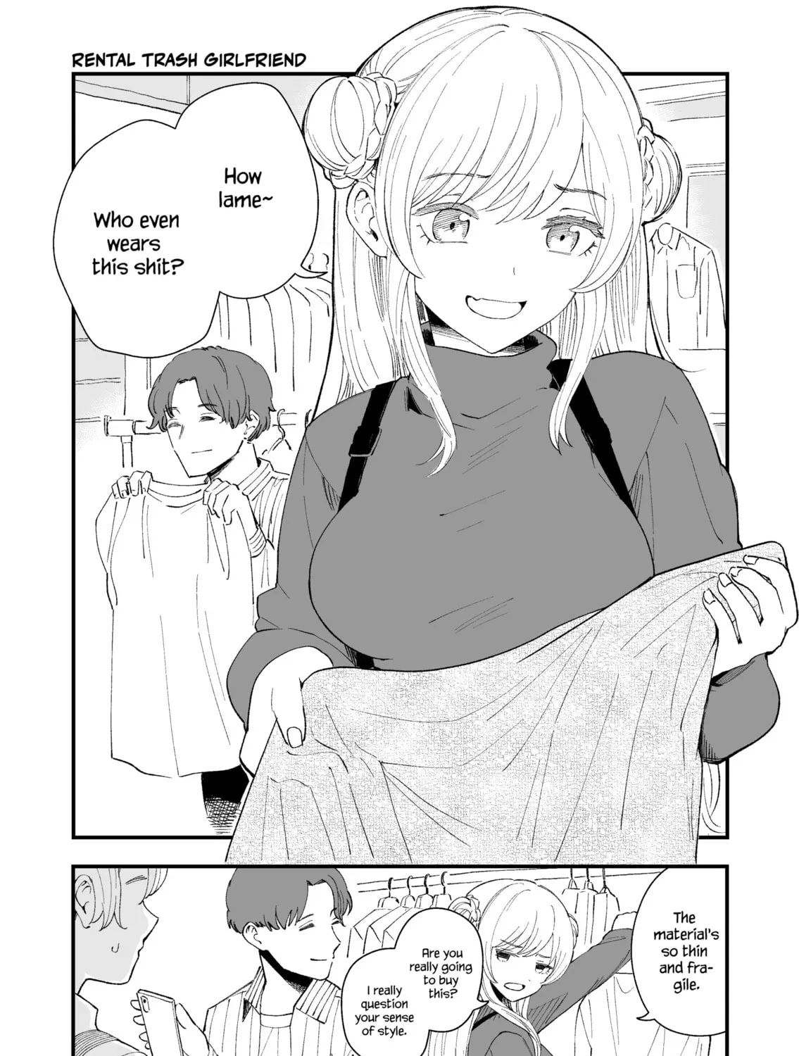 Rental Trash Girlfriend Chapter 0 page 1 - 