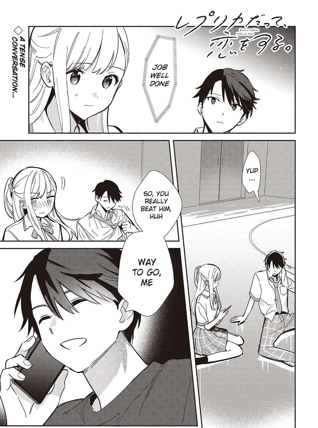 Replica Datte, Koi wo suru. Chapter 10 page 1 - 