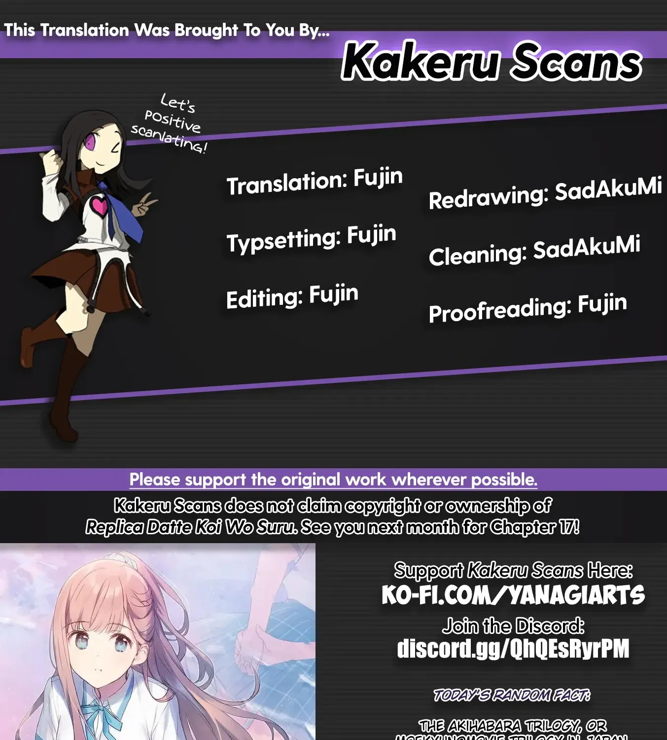 Replica Datte, Koi wo suru. Chapter 16 page 69 - 