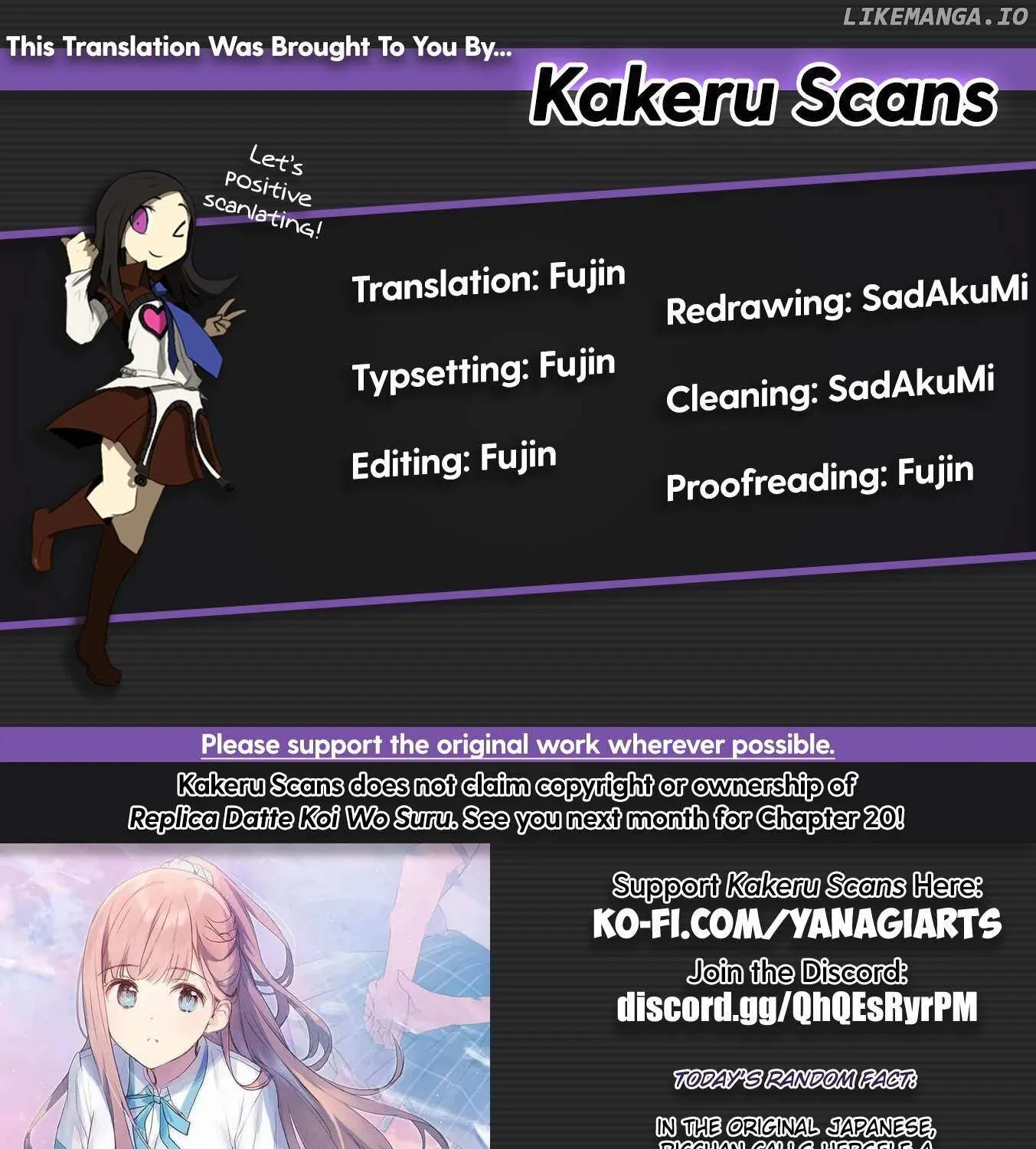 Replica Datte, Koi wo suru. Chapter 20 page 54 - 