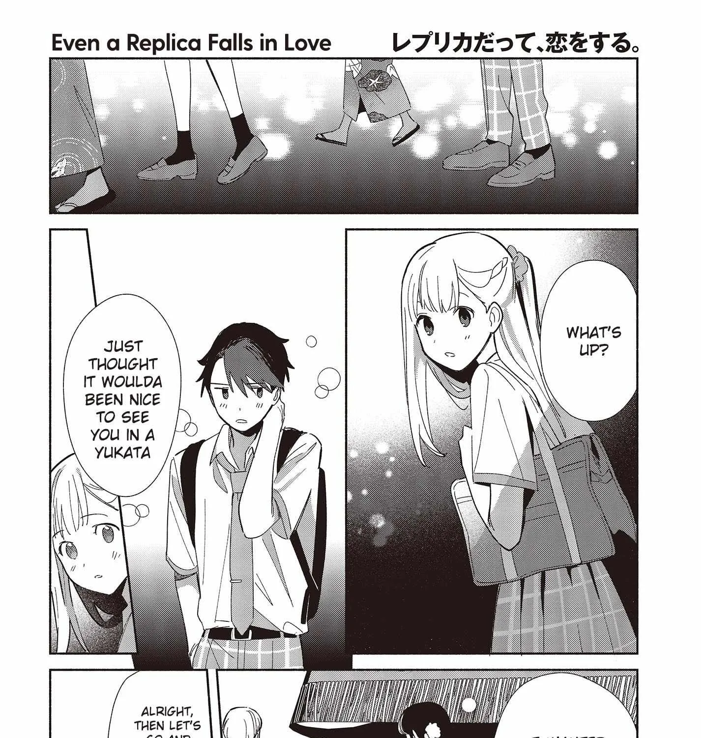 Replica Datte, Koi wo suru. Chapter 6 page 27 - 