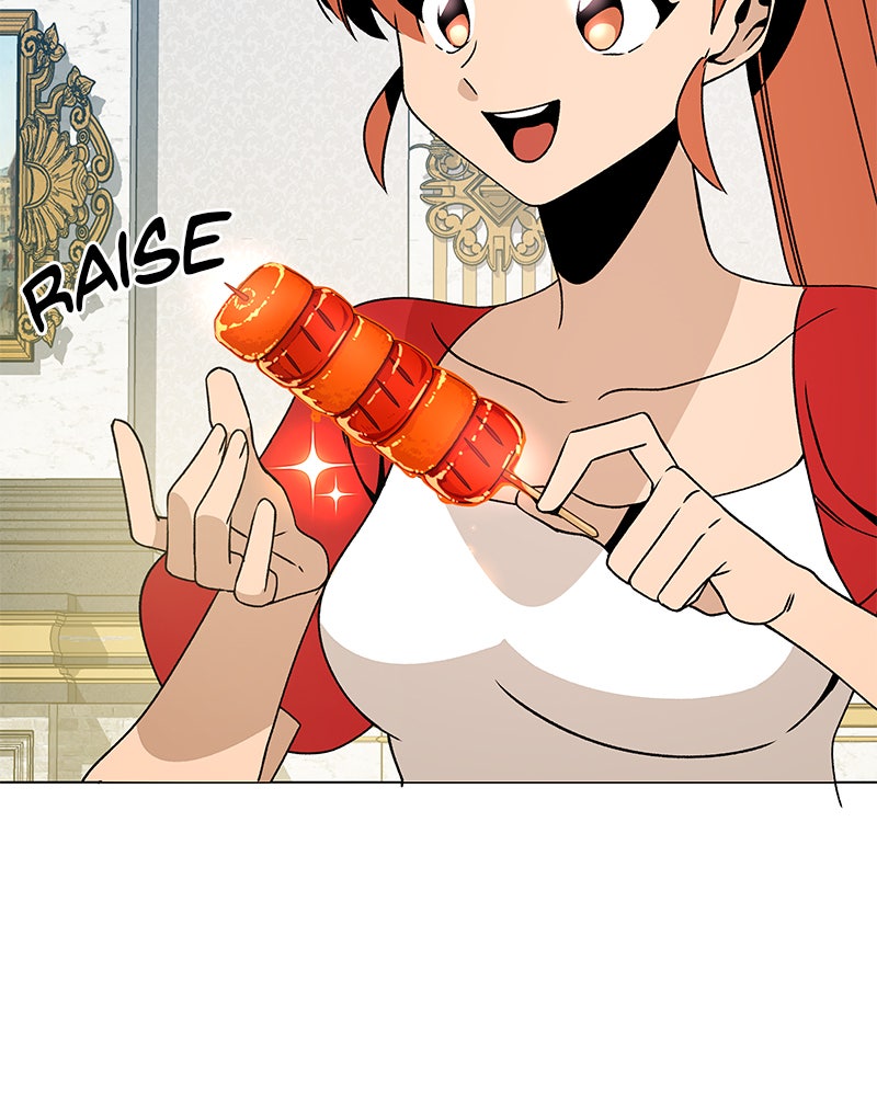 Resigning and Healingin Another World Ep. 105 - Sausage & Rice Cake Skewers page 108 - 