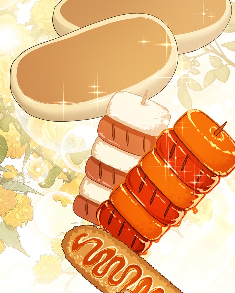Resigning and Healingin Another World Ep. 105 - Sausage & Rice Cake Skewers page 95 - 