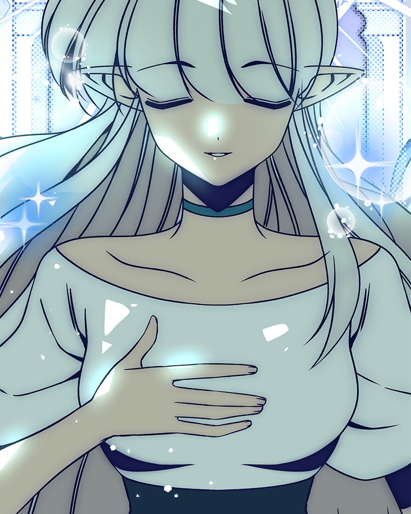 Resigning and Healingin Another World Ep. 93 - Tears of the Elf page 59 - 