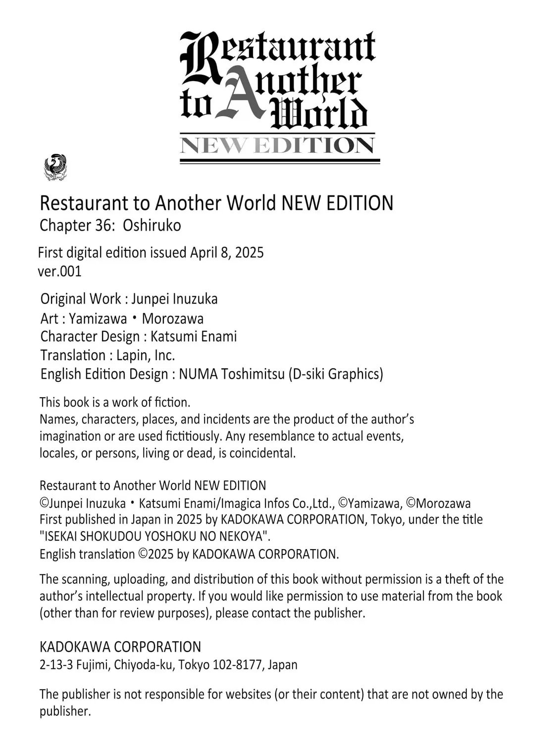Restaurant to Another World: New Edition Chapter 36 page 58 - 