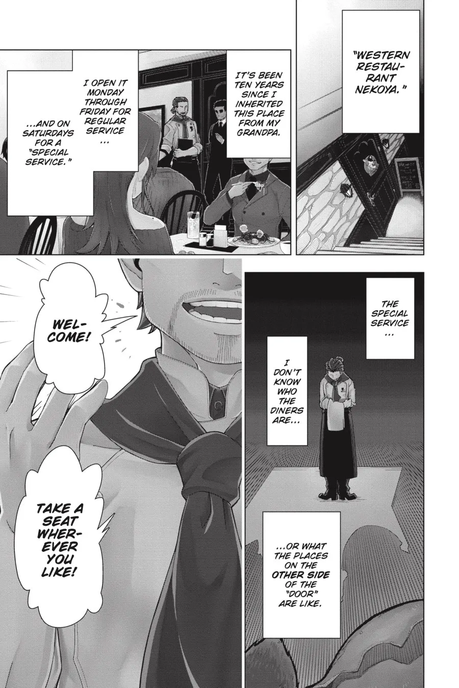 Restaurant to Another World Chapter 1 page 2 - 
