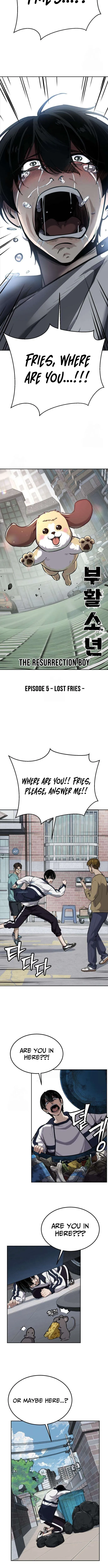 Resurrection Boy Chapter 5 page 5 - 