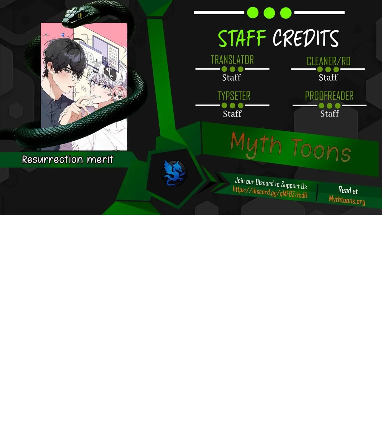 Resurrection Merit Chapter 1 page 1 - 