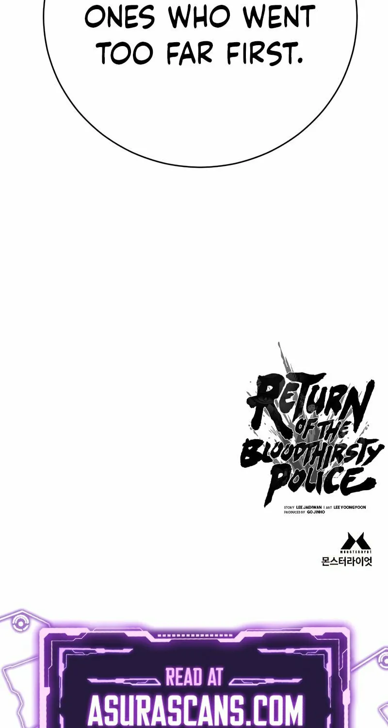Return of the Bloodthirsty Police Chapter 36 page 115 - 