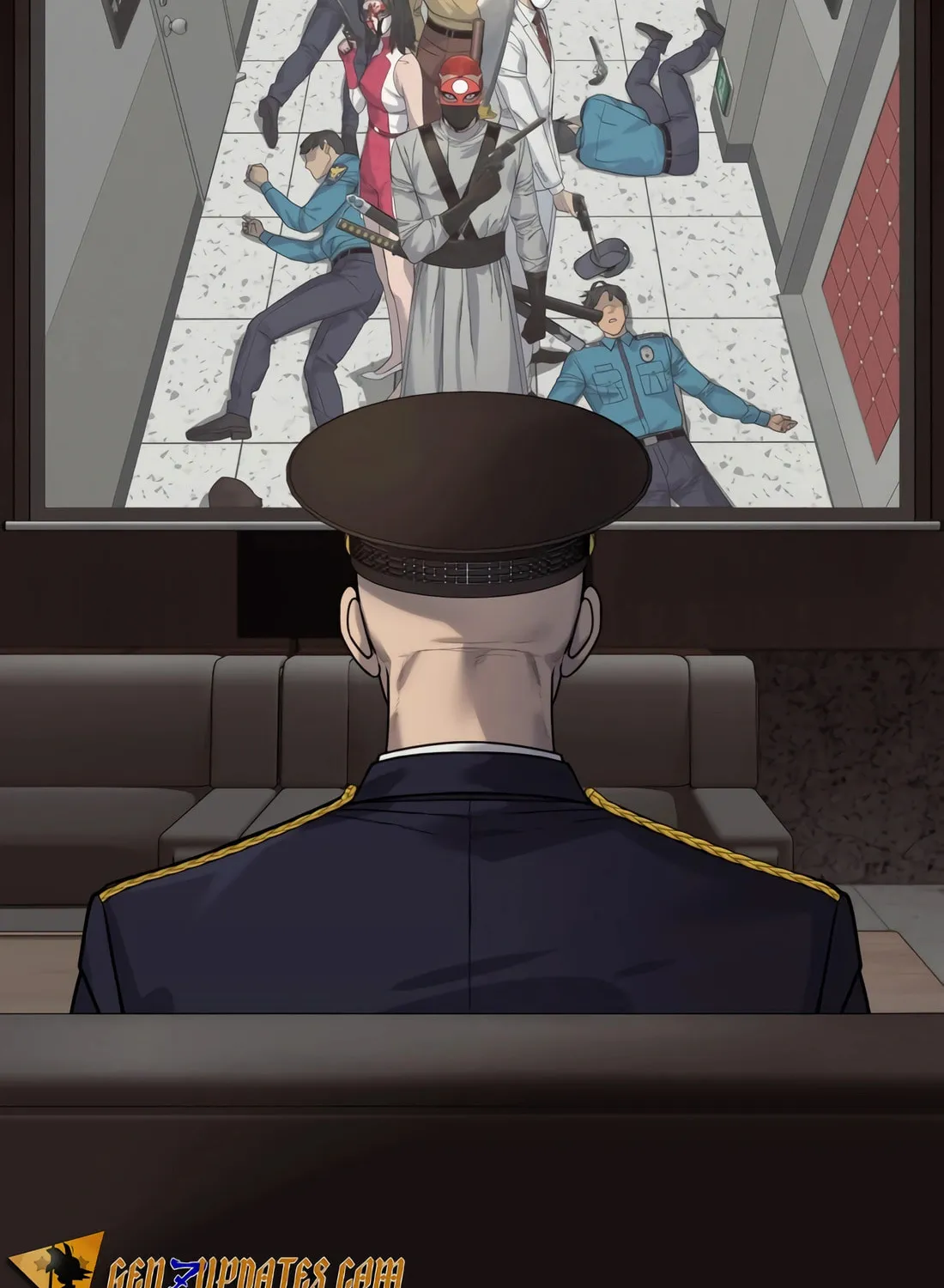 Return of the Bloodthirsty Police Chapter 70 page 12 - 