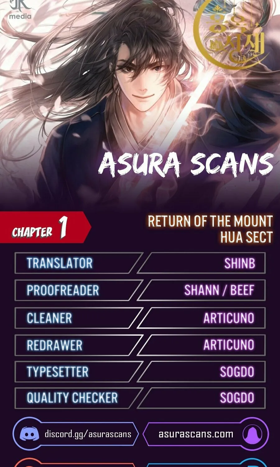 Return of the Blossoming Blade Chapter 1 page 1 - 