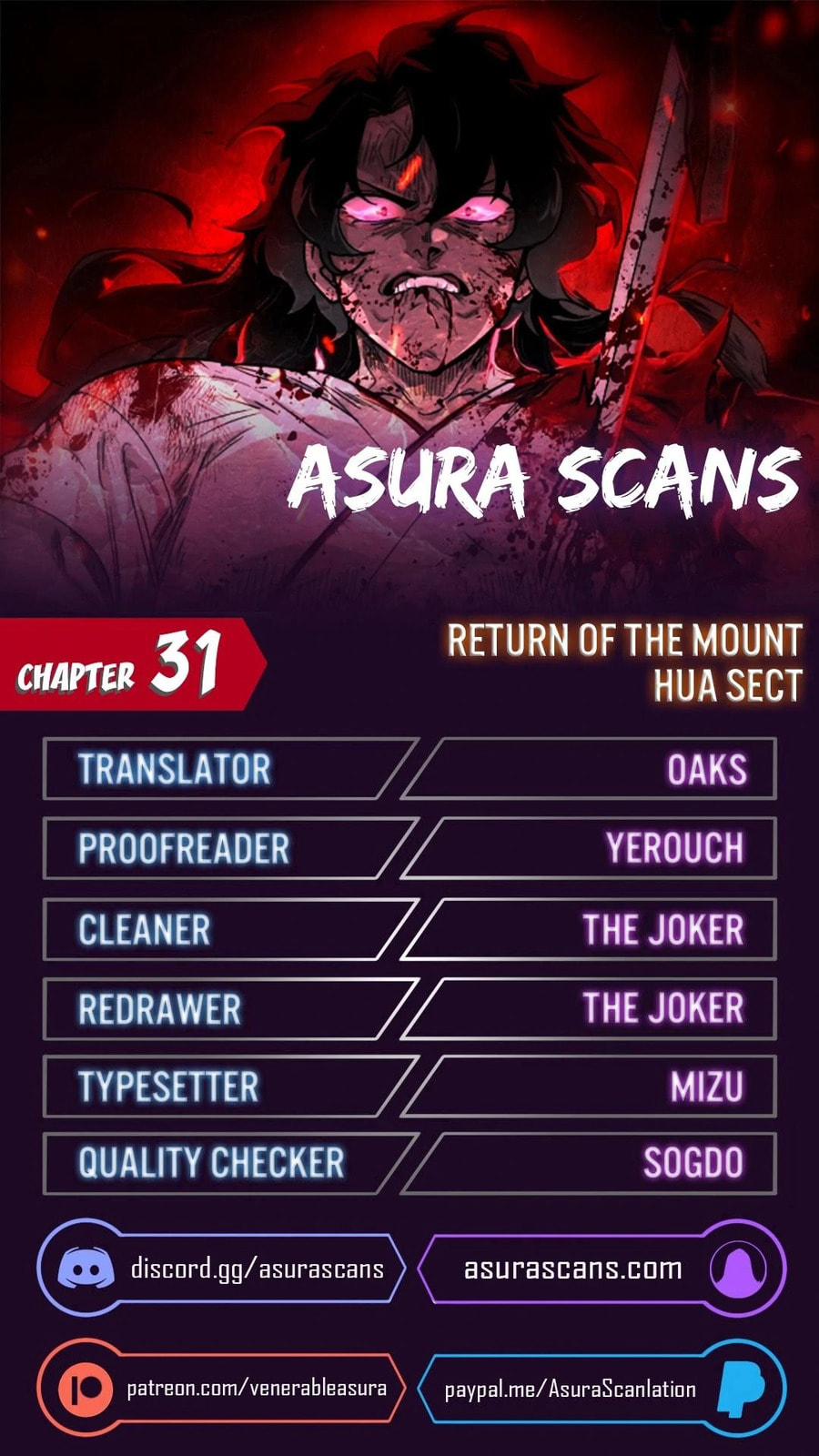 Return of the Blossoming Blade Chapter 31.1 page 1 - 