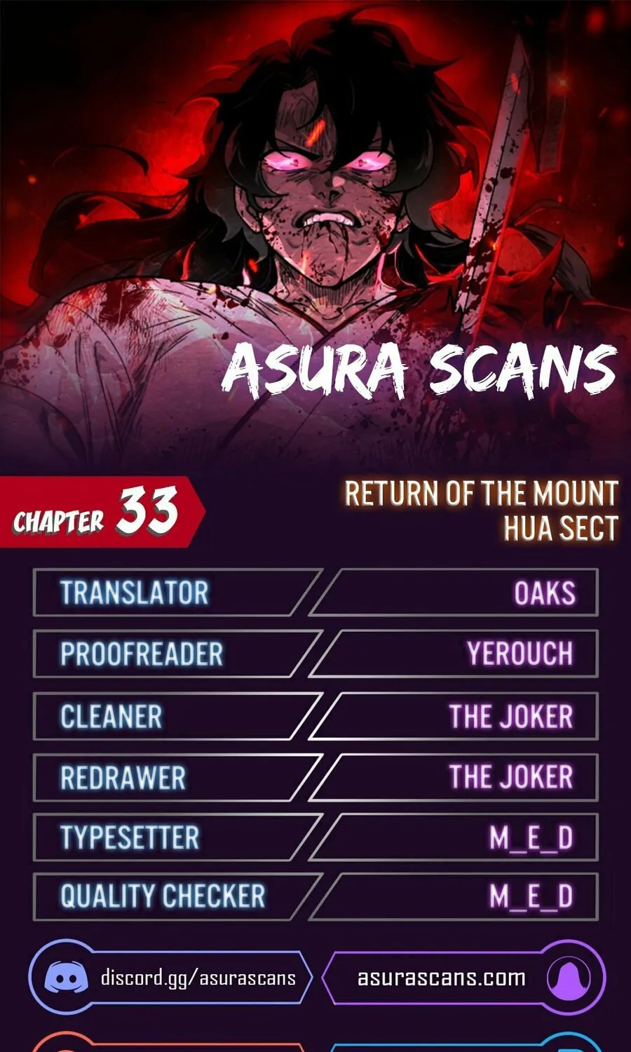 Return of the Blossoming Blade Chapter 33 page 1 - 