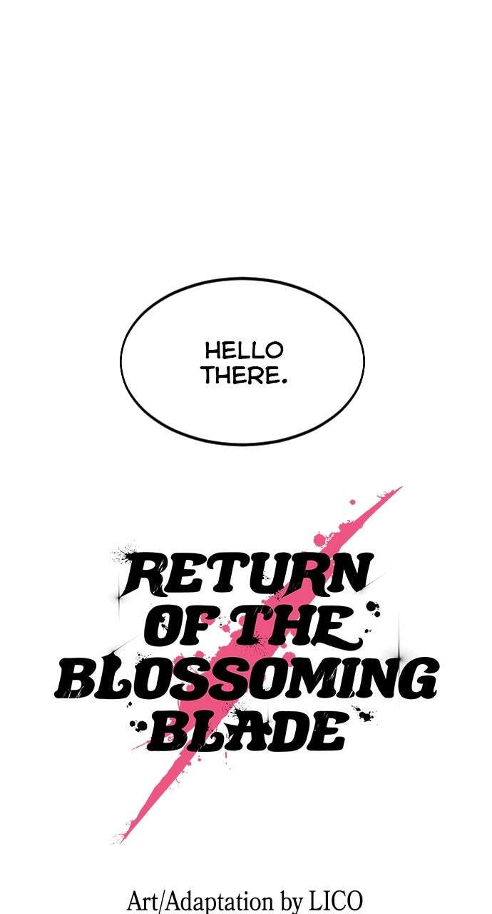 Return of the Blossoming Blade Chapter 72.1 page 1 - 