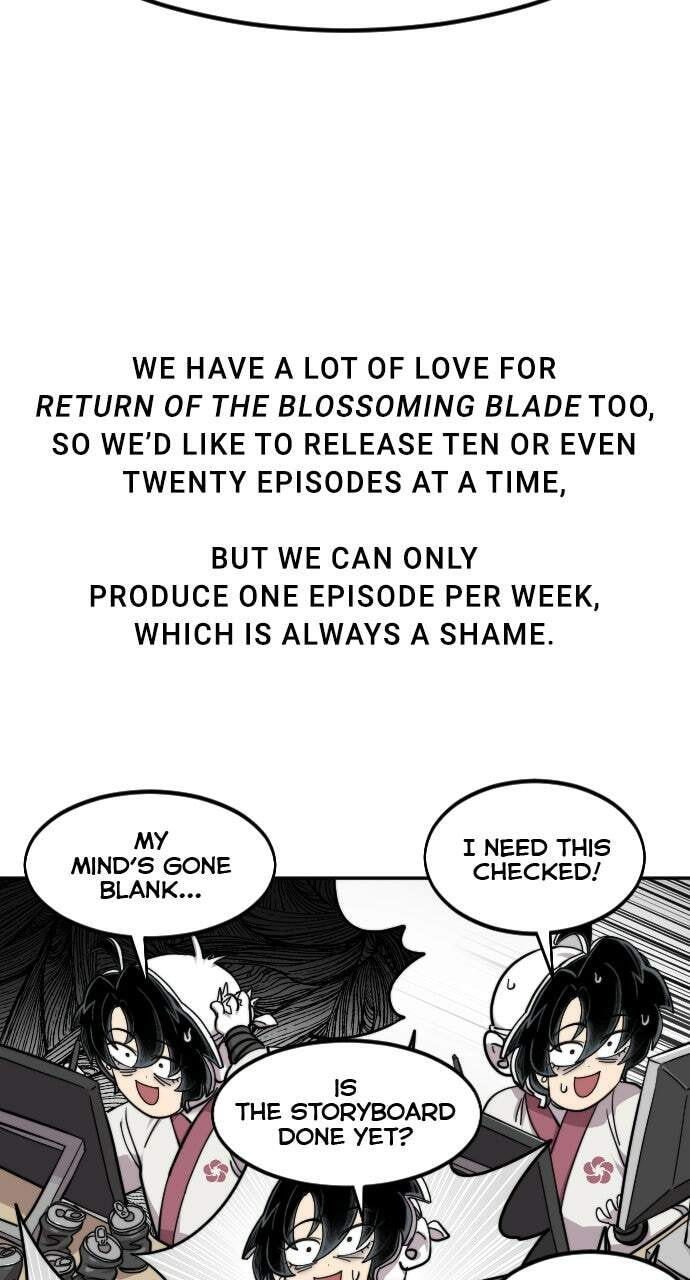 Return of the Blossoming Blade Chapter 72.1 page 71 - 