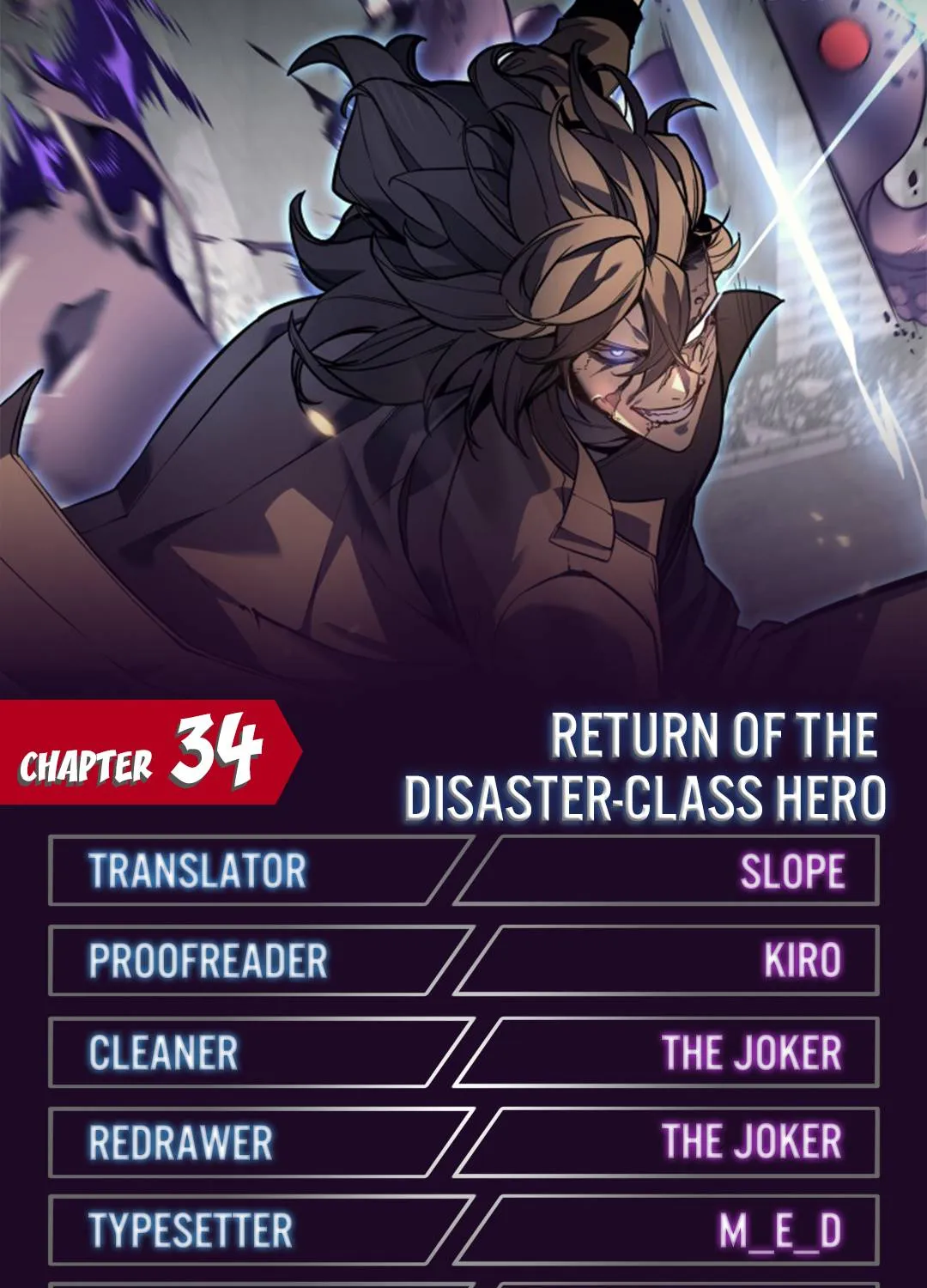Return of the Disaster-Class Hero Chapter 34 page 1 - 