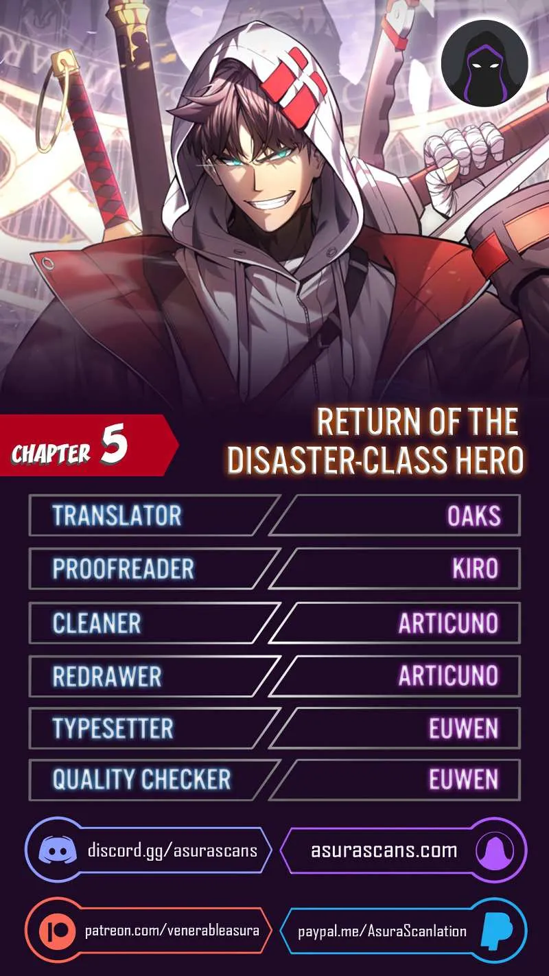 Return of the Disaster-Class Hero Chapter 5 page 1 - 