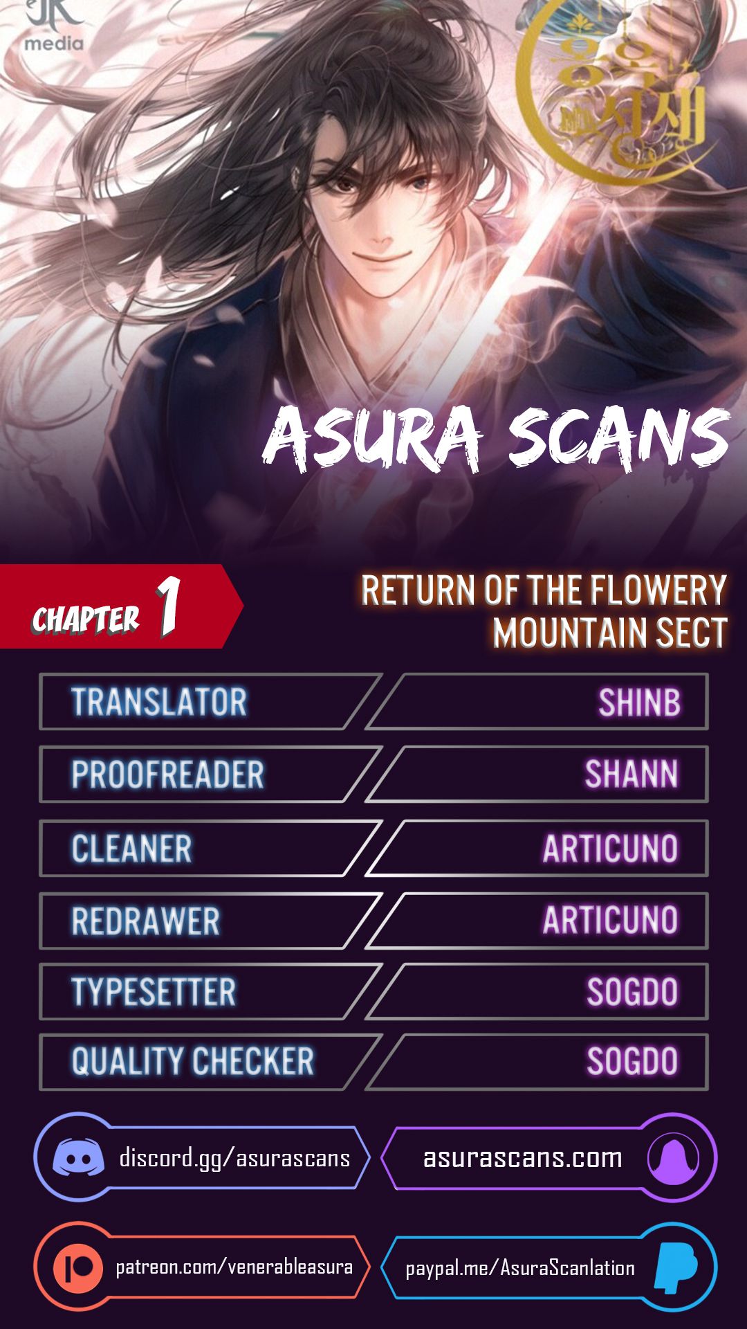 Return of the Flowery Mountain Sect Chapter 1 page 1 - 