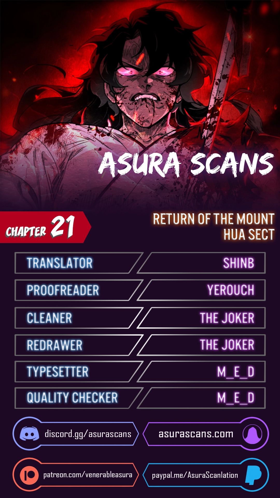 Return of the Flowery Mountain Sect Chapter 21 page 1 - 