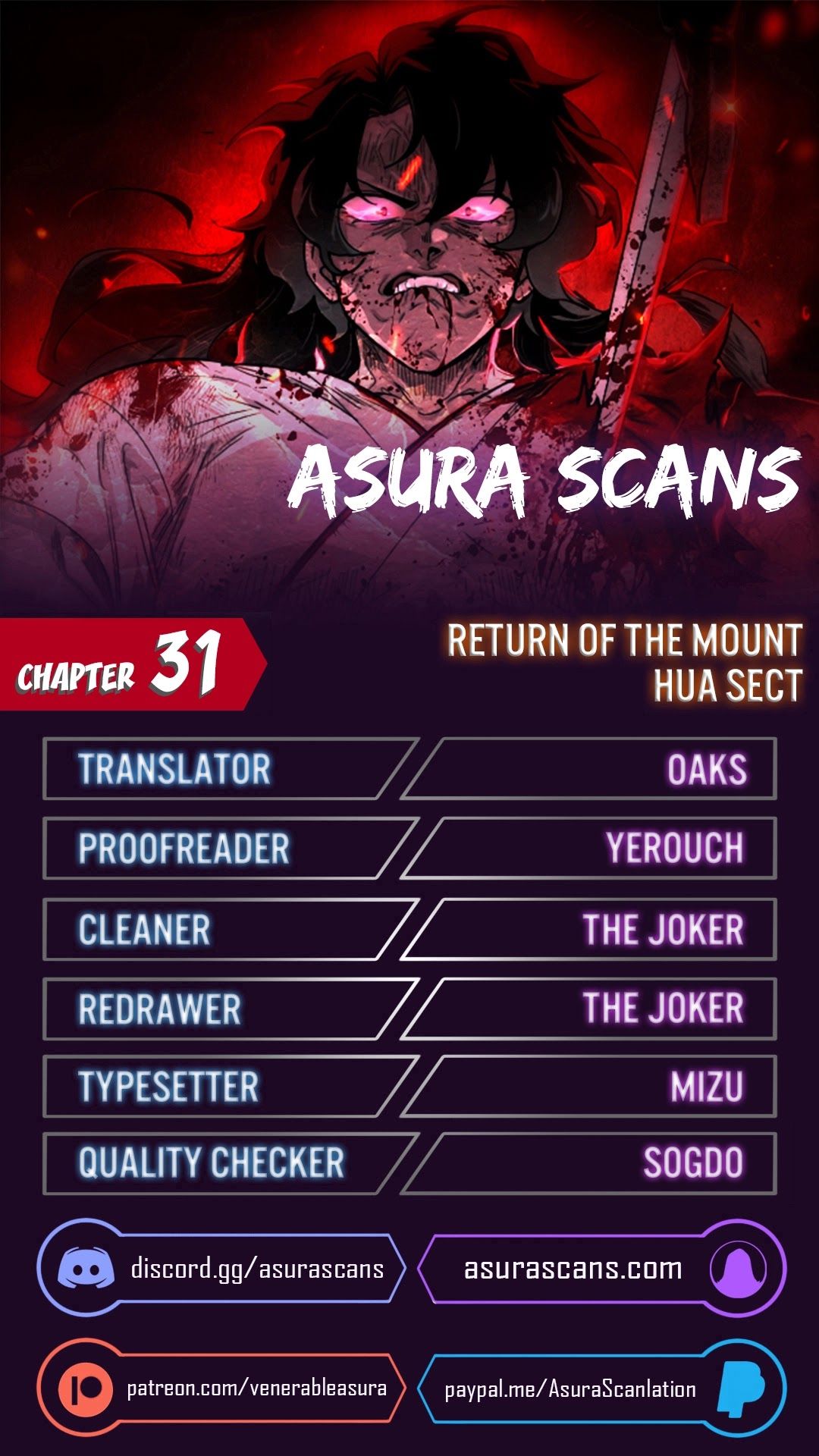 Return of the Flowery Mountain Sect Chapter 31 page 1 - 