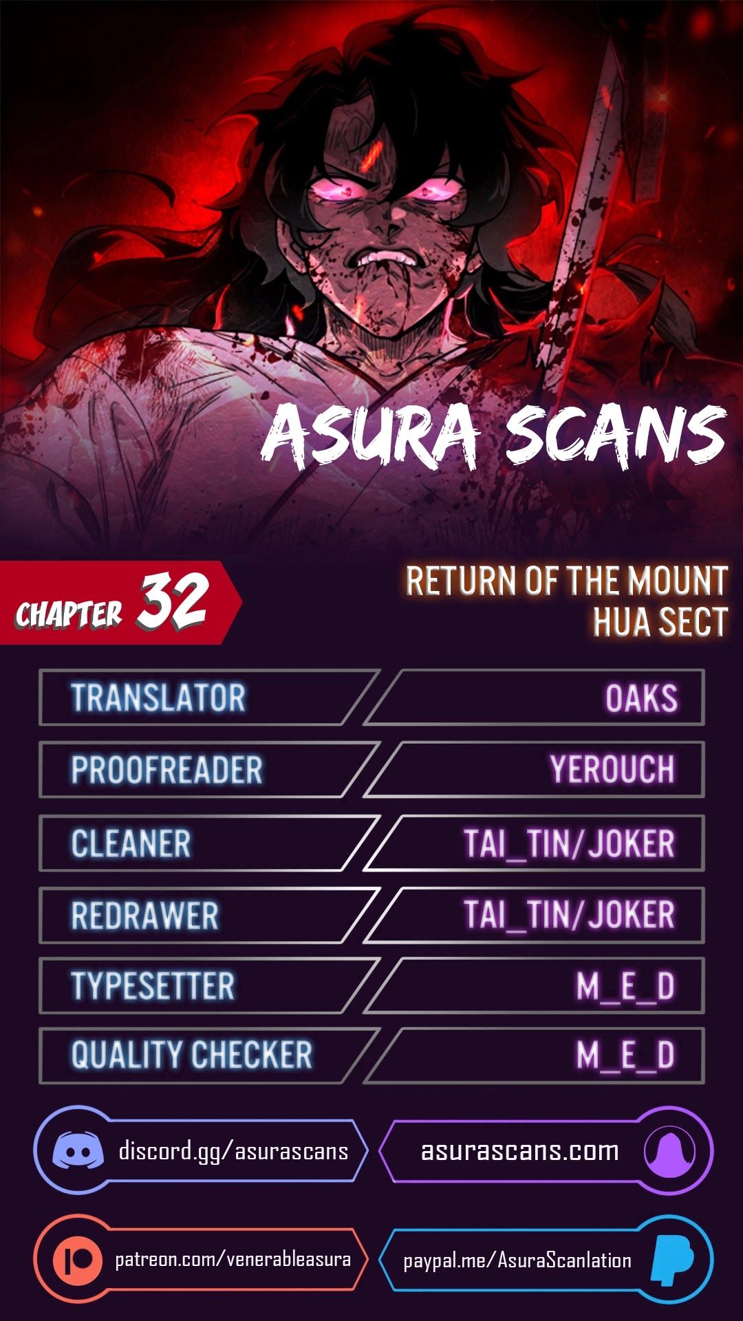 Return of the Flowery Mountain Sect Chapter 32 page 1 - 