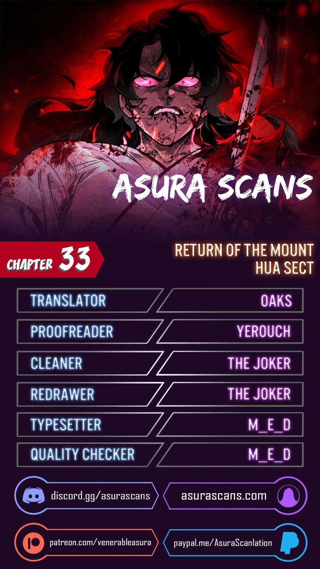 Return of the Flowery Mountain Sect Chapter 33 page 1 - 