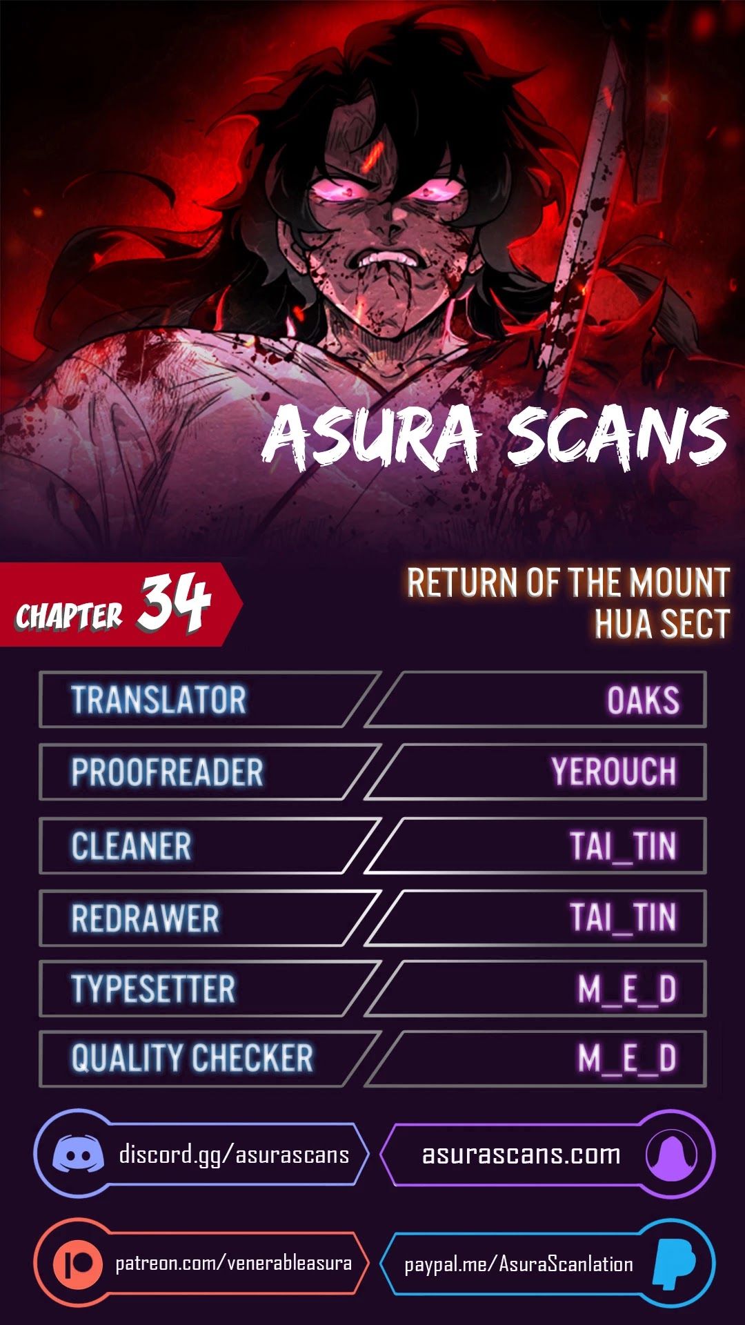 Return of the Flowery Mountain Sect Chapter 34 page 1 - 
