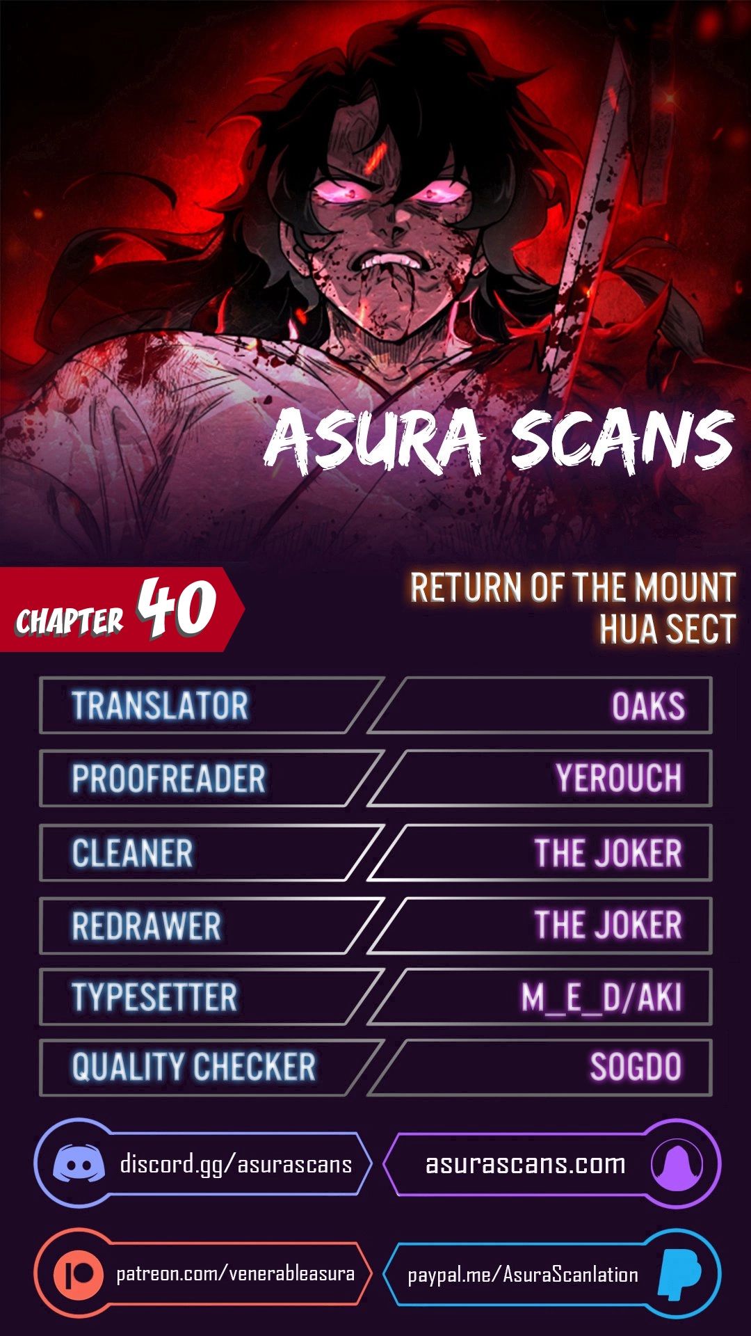 Return of the Flowery Mountain Sect Chapter 40 page 1 - 