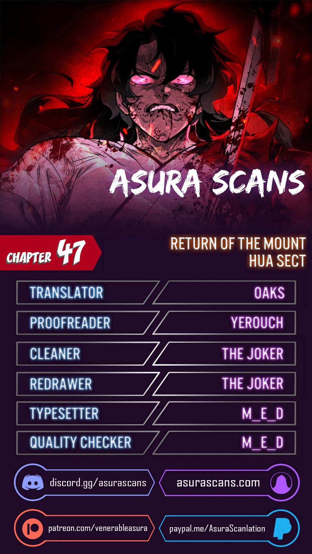 Return of the Flowery Mountain Sect Chapter 47 page 1 - 