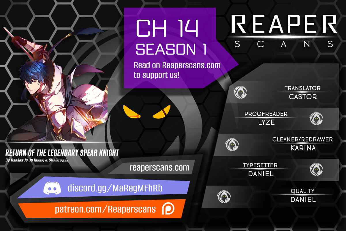 Return of the Legendary Spear Knight Chapter 14 page 1 - 