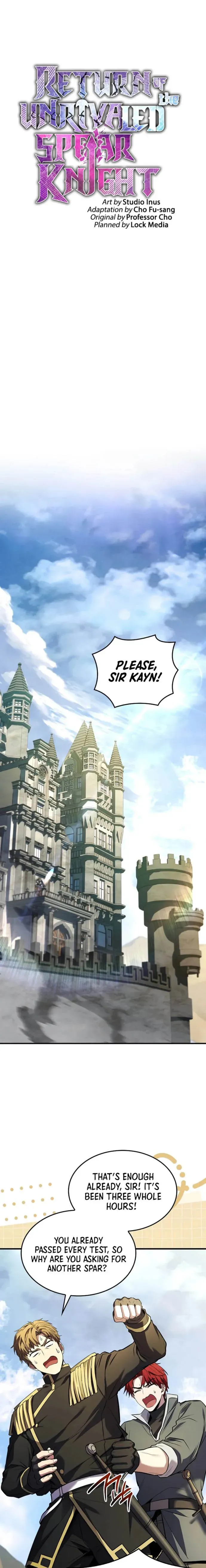 Return of the Legendary Spear Knight Chapter 189 page 1 - 