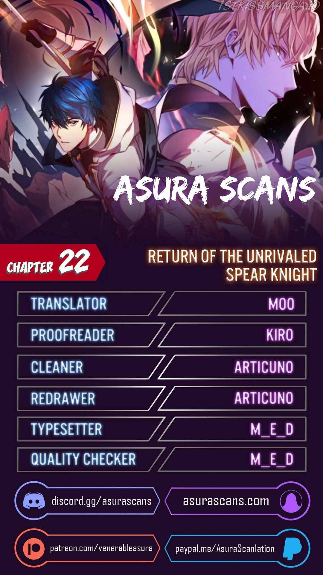 Return of the Legendary Spear Knight Chapter 22 page 1 - 