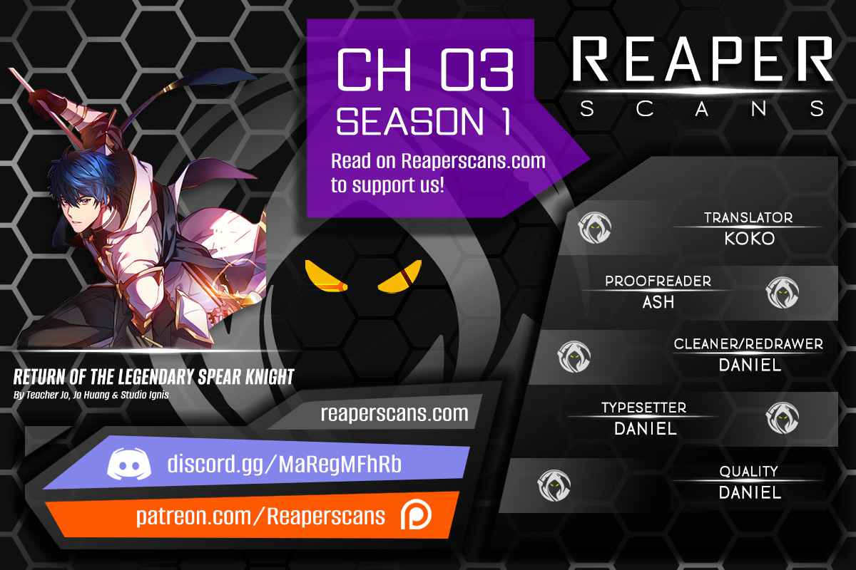 Return of the Legendary Spear Knight Chapter 3 page 1 - 