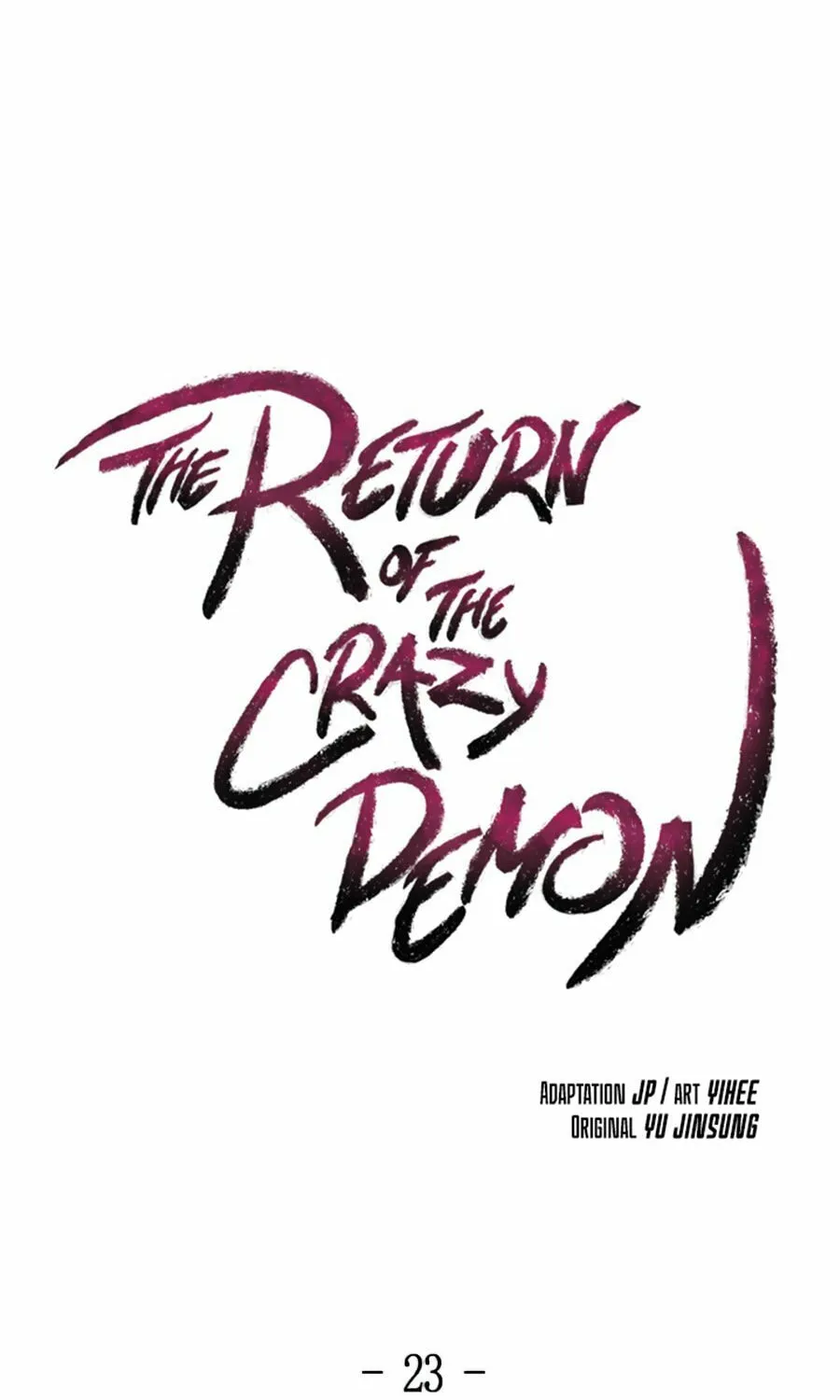 Return of the Mad Demon Chapter 23 page 21 - 