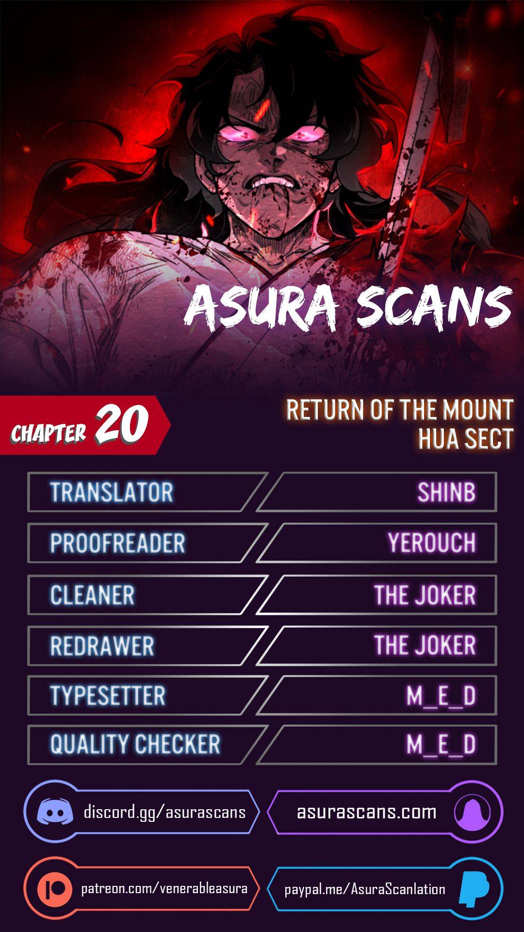 Return Of The Mount Hua Sect Chapter 20 page 1 - 