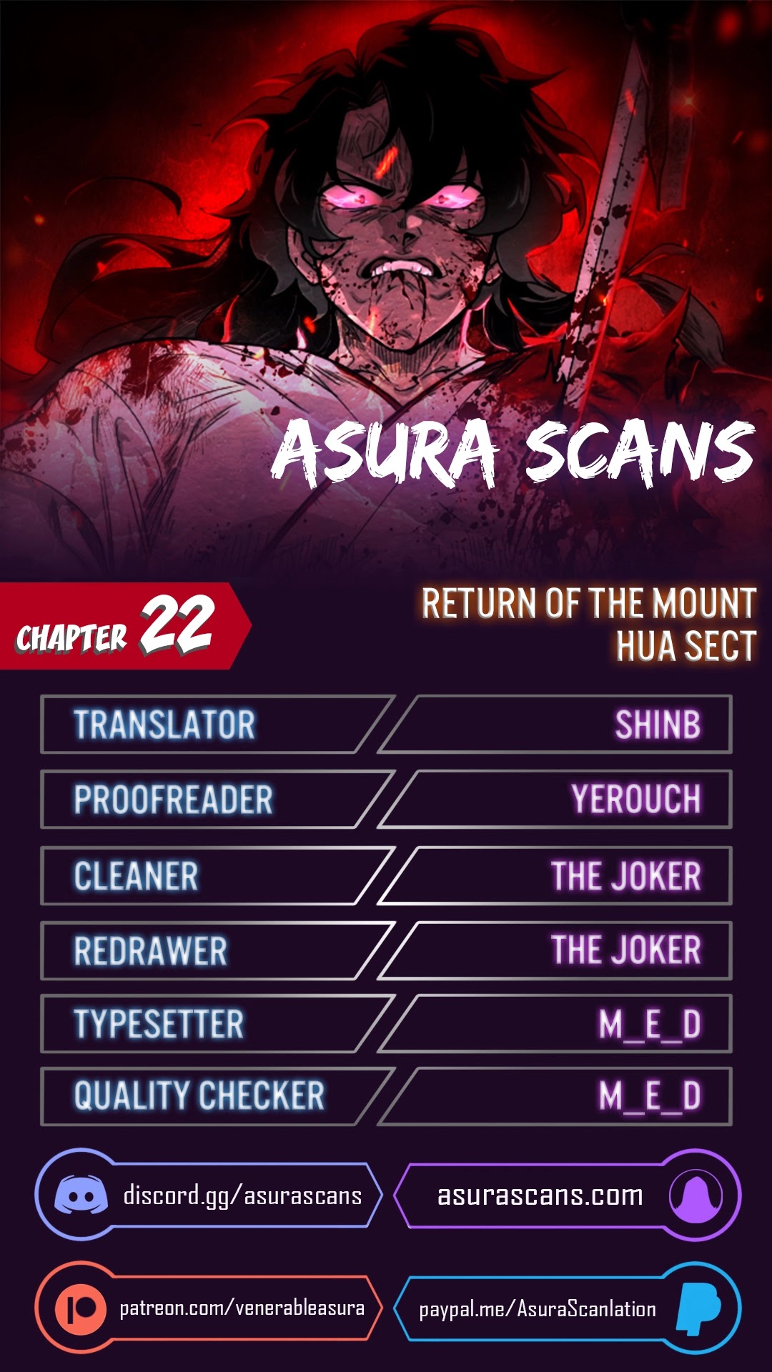 Return Of The Mount Hua Sect Chapter 22 page 1 - 