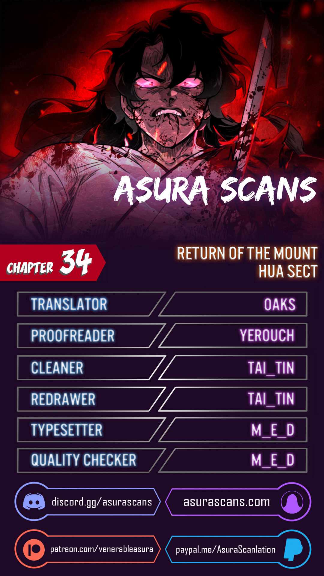Return Of The Mount Hua Sect Chapter 34 page 1 - 