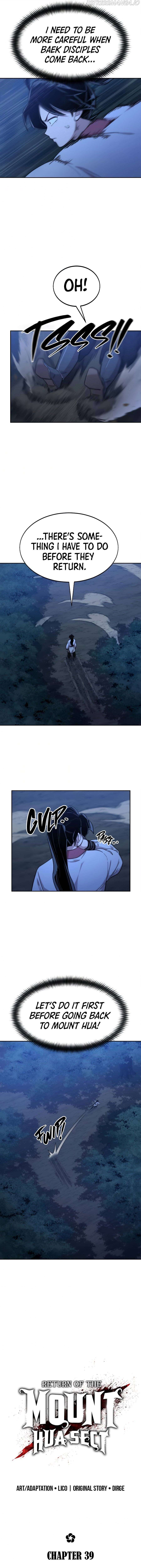 Return Of The Mount Hua Sect Chapter 39 page 8 - 