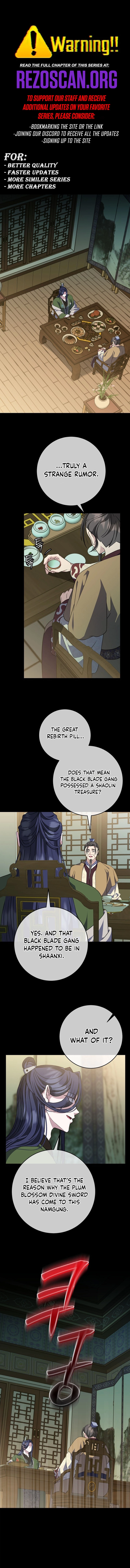 Return of the Namgung Clan’s Granddaughter Chapter 38.1 page 1 - 