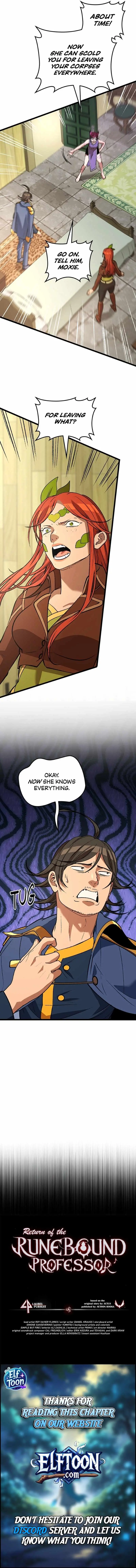 Return of the Runebound Professor Chapter 74 page 14 - 