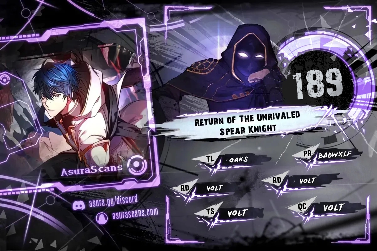 Return of The Unrivaled Spear Knight Chapter 189 page 1 - 